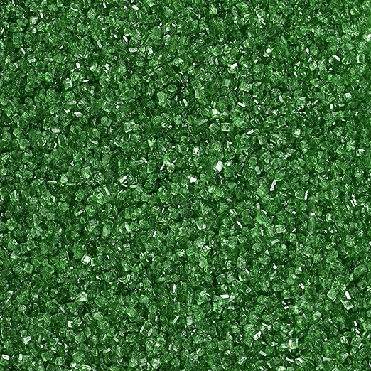 DecoPac Sanding Sugar | Green Edible Sugar Sprinkles | 33oz | Edible Sanding Sugar in Handheld Container | Made In USA | Sugar Sprinkle Mix For Cakes, Cupcakes, Cookies, Extra Large Pack | 33 Ounce - Green