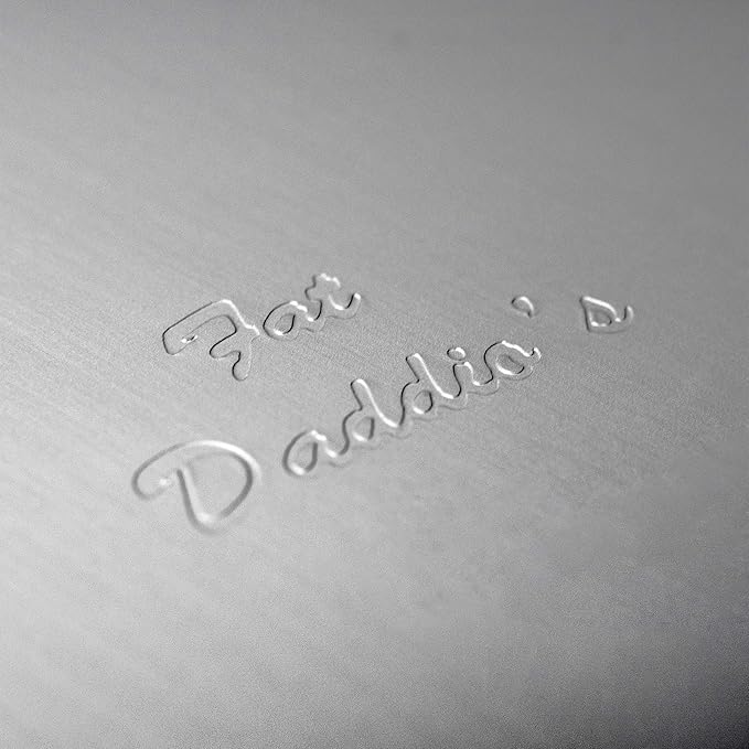 Fat Daddio's PSQ-663 Anodized Aluminum Square Cake Pan, 6 x 3 Inch