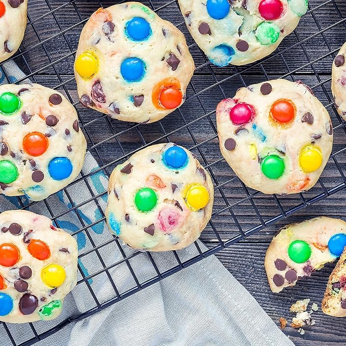 BAKETIVITY Kids Baking DIY Activity Kit - Bake Delicious Yum&m Jumbo Cookies- Real Fun Little Junior Chef Essential Kitchen Lessons, Includes Pre-Measured Ingredients and Easy to Follow Recipe.