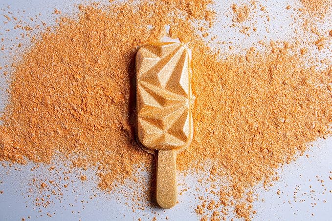Blacksherbet Apricot Edible Glitter for Drinks 5 Grams | KOSHER Certified | Drink Glitter and Luster Dust for Cake, Cake Pops, Edible Glitter Cocktails Food, Cocktail glitter