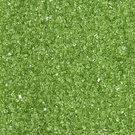 DecoPac Sanding Sugar | Lime Green Edible Sugar Sprinkles | 33oz | Edible Sanding Sugar in Handheld Container | Made In USA | Sugar Sprinkle Mix For Cakes, Cupcakes, Cookies, Extra Large Pack | 33 Ounce - Lime Green