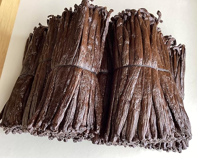 50 Organic Grade A Madagascar Vanilla Beans. Certified USDA Organic for Extract and All Things Vanilla. ~5" by FITNCLEAN VANILLA. Bulk Fresh NON-GMO Pods.