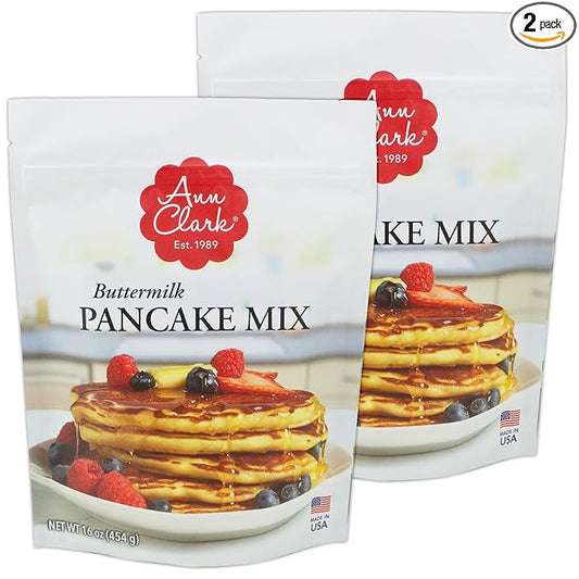 Ann Clark Buttermilk Pancake Mix, 16 oz (2 Pack)