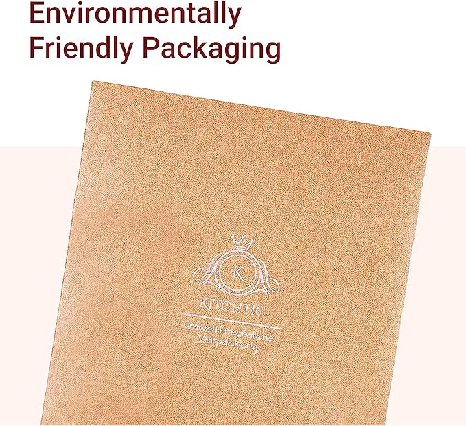KITCHTIC Reusable Single Piping Bag - Premium Design, Dishwasher Safe - Cotton, Black - Professional Dressing Bag with E-Book Tips