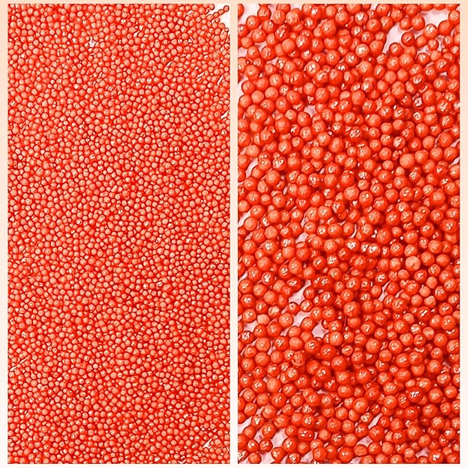 Confect Orange Sprinkles – Halloween Edible Sprinkle Mix | Assorted 5-Pack with Orange Dragees, Jimmies & Sparkling Sugar | Spooky-Night Sprinkles | Cake & Cupcake Decorating Topping | Vegan, Gluten-Free – 5 Oz