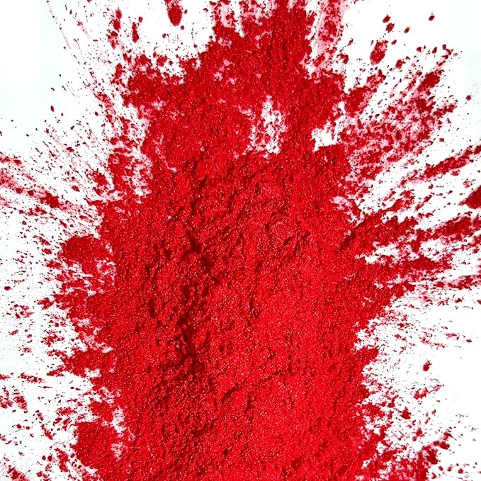 Red Luster Dust Edible for Cake Decorating – 0.35oz Colaele Gold Shimmering Edible Glitter Dust for Chocolates, Metallic Food Coloring Powder for Edible Glitter for Drinks Cocktails, No Gluten,Vegan
