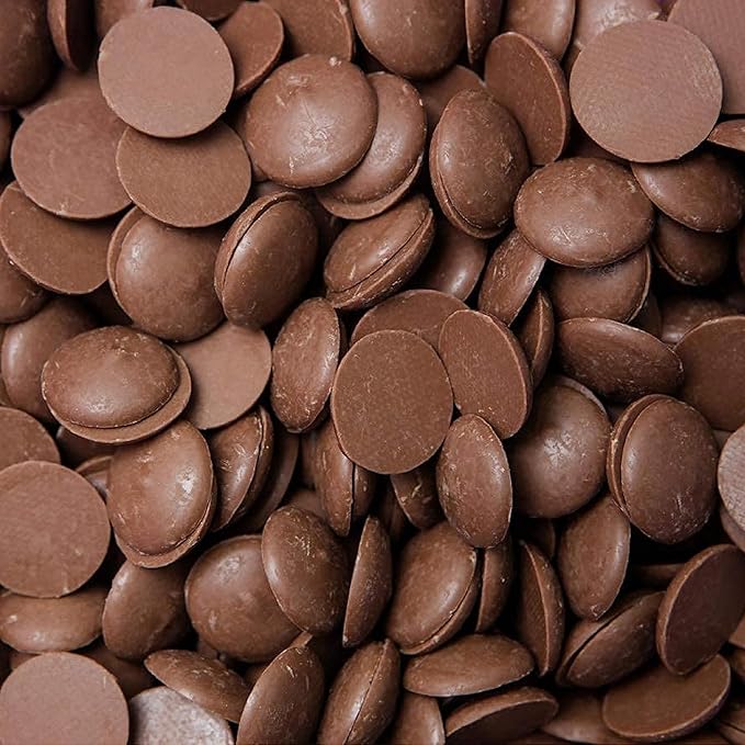 Merckens Milk Chocolate Melting Wafers - 5 Pound Bag - Creamy Bulk Melting Chocolate for Dipping, Molding, and Baking - Classic Candy Melts for All Occasions