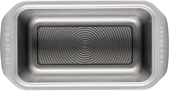 Circulon Nonstick Bakeware 9-Inch x 5-Inch Loaf Pan, Gray