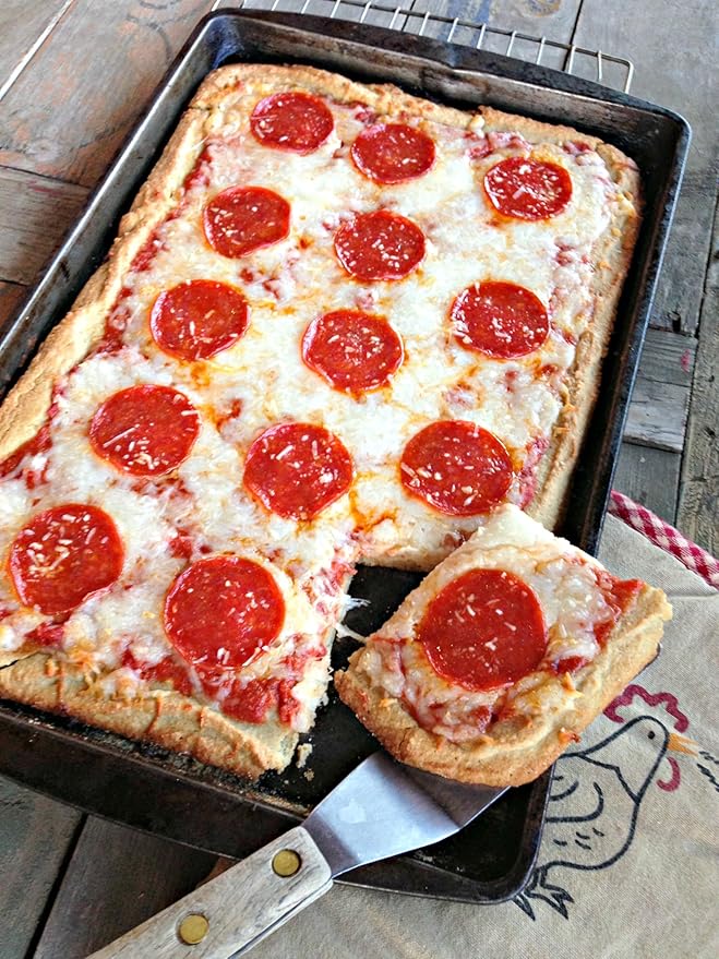 Grain Free Planet's Multi-Use Pizza Crust & Wraps Mix | Clean Keto Low Carb Baking Mix | Free from Gluten, Grains, Sugar, Dairy, Soy, Yeast, and Lectins | 2.5 lb Tub