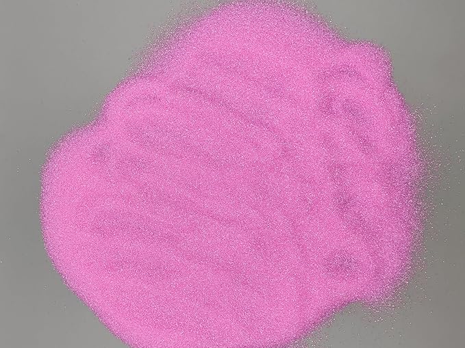 Edible 5 Ounce Fine Decorative Pink Sanding Sugar Sprinkles for Baking, Sparkling Crystals for Cakes, Cookies, Cupcakes, Ice Cream Topping and Rimming Sugar