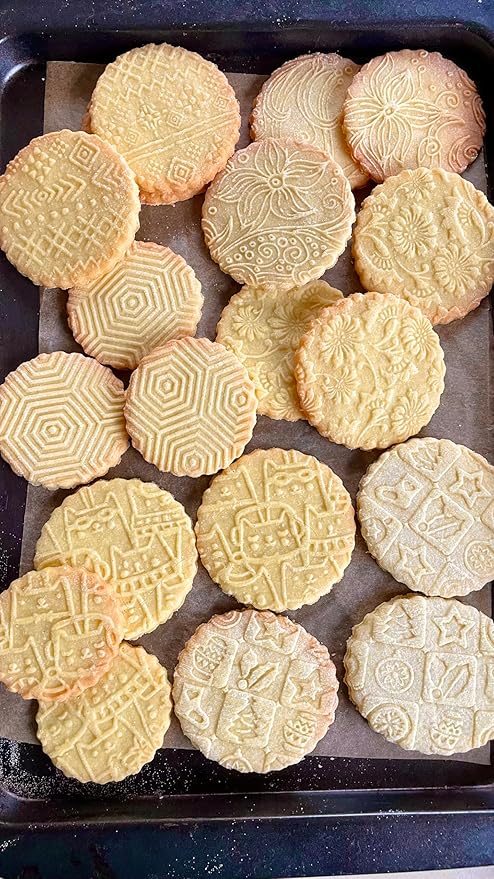 Embossing Rolling Pin AZTEC – Dough and Clay Roller for Embossed Cookies and Pottery, Cookie and Ceramic Stamp, Baking Gifts for Women by Algis Crafts