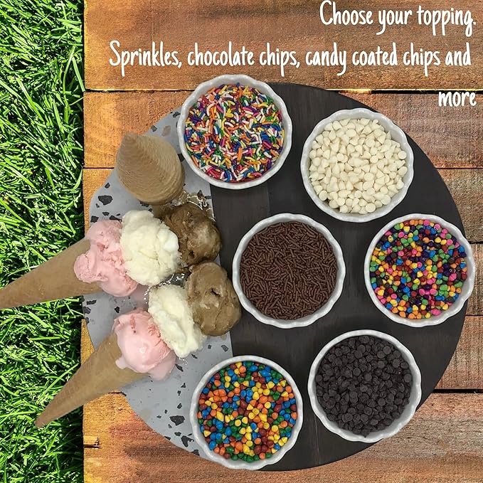 Rainbow Candy Coated Chocolate Chips | Cosmic Brownie Sprinkles [10 Oz] | Mini Chocolate Baking Chips for Ice Cream & Cake Decorating | Kosher, Nut Free, Vegan & Gluten Free | Stern’s Bakery