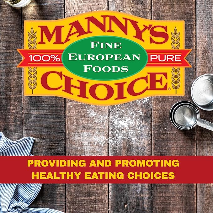 Manny's Choice Natural All Purpose Unbleached Italian Artisan Wheat Flour Type 0 for Baking 5 lb Plus Caputo Italian Yeast | Bread Flour | Cake Flour | Pizza Flour | Pasta Flour | Pastry Flour