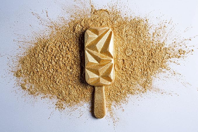 Blacksherbet Gold Edible Glitter for Drinks 5 Grams | KOSHER Certified | Drink Glitter and Dust for Cakes, Strawberries, Cupcakes, Chocolate & Cake Pops