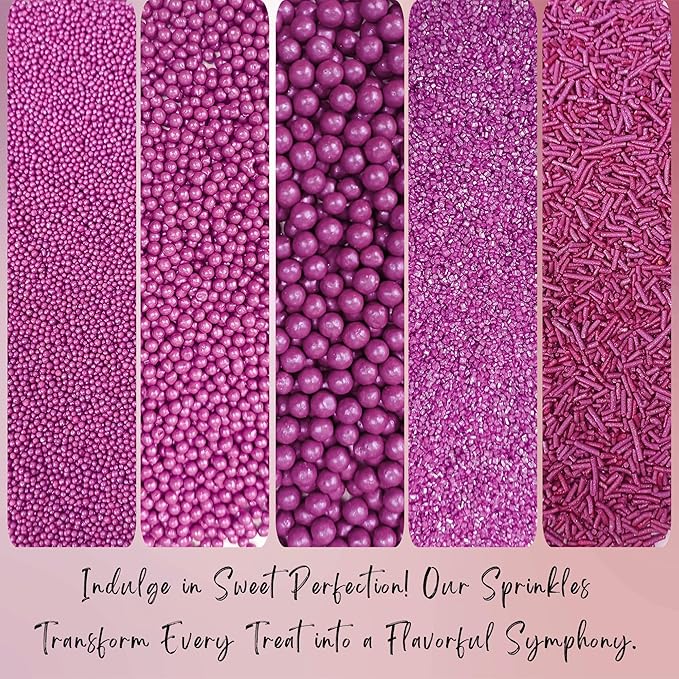 Confect Sprinkles for Cakes & Cupcakes – Birthday Sprinkles – Edible Cake Topping for Cupcakes, Cookies, Desserts – Celebration Baking Decoration – Vegan, Gluten-Free, Nut-Free, Soy-Free, Dairy-Free , Handcrafted Sprinkle – 5 Oz