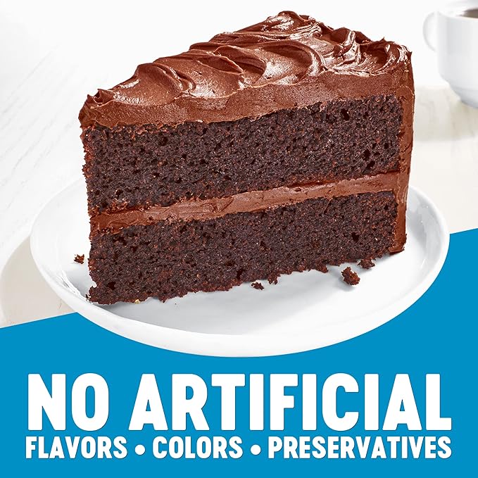 Krusteaz Gluten Free Chocolate Cake Mix, No Artificial Flavors, Colors, or Preservatives, 18 Ounce (Pack of 1)