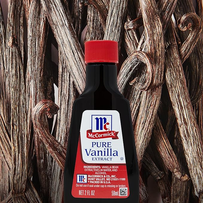 McCormick Vanilla Extract, Pure, No Corn Syrup, Gluten Free, Rich, Sweet Flavor and Aroma for Baking and Savory Dishes, 2 fl oz