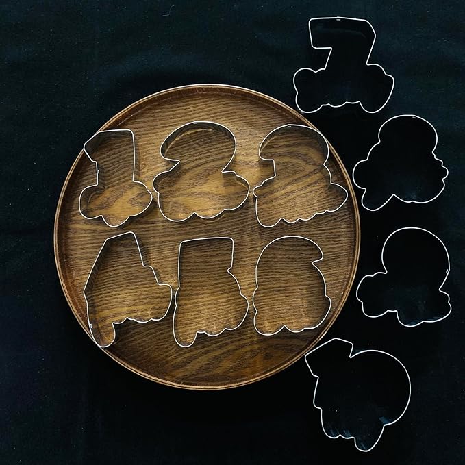 Large Number Cookie Cutter Set with Word-10 Piece-Diswasher Safe-#1#2#3#4#5#6#7#8#9#10 Fondant Cookie Cutter Shape