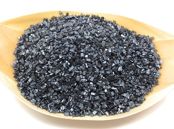 Ultimate Baker - Sanding Sugar, Black - Vibrant, Naturally Colored Baking & Decorating Sugar, Perfect for Sprinkling on Cakes, Desserts & Ice Cream, Medium Crystal - 80oz