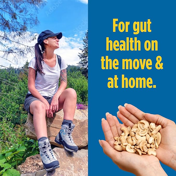 Gut Nuts - Fermented and Sprouted "Sourdough" Cashews for Gut Health - Tangy, Umami, & Salty Flavors - Super Crunchy Low Carb Keto Snacks - Low Sugar Prebiotic & Postbiotic Cashew Snacks - 3oz Pouch (3 Pack) - by Philosopher Foods