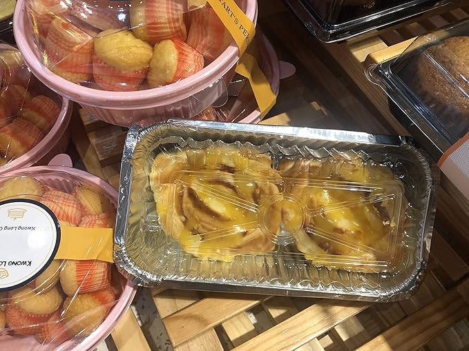Aluminum Foil Bread Pans Disposable | 1.5lb Loaf Pans with Lids | 50 Pack | Dessert Boxes - Perfect for Baking, Storing, Takeout