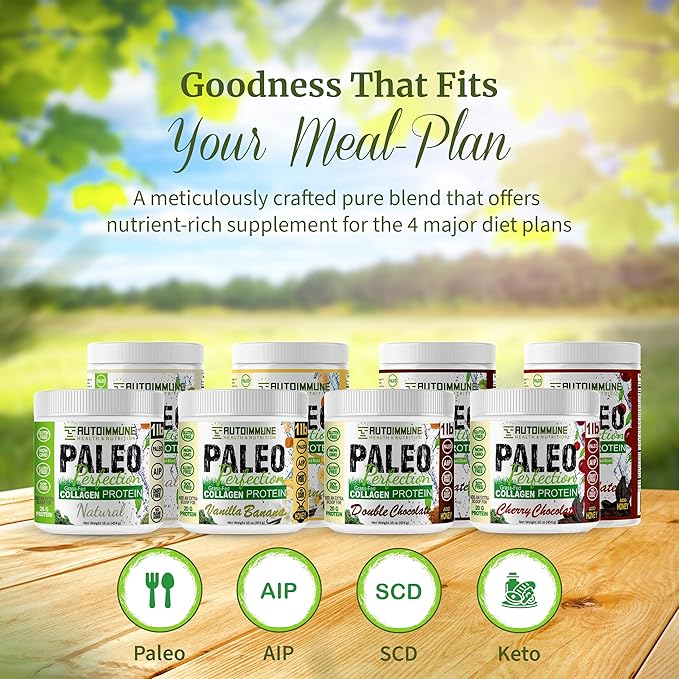 Collagen Protein Powder Without Stevia - Non GMO Collagen Powder for Women with Carrot Broccoli Apple Fiber - Paleo Keto 300g Grass Fed Beef Protein Powder & Superfood Blend by Autoimmune
