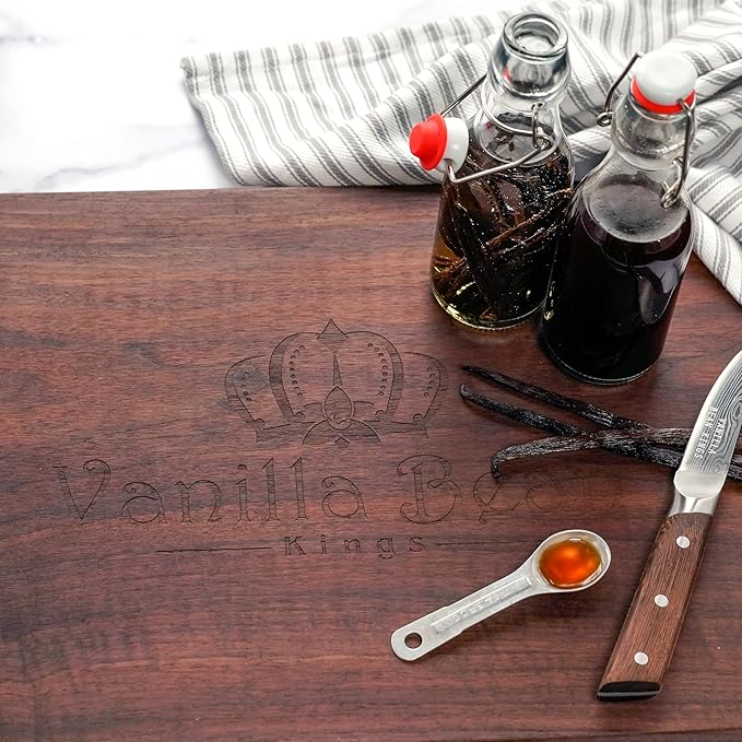 5 Organic Madagascar Vanilla Beans. Whole Grade A Vanilla Pods for Vanilla Extract and Baking