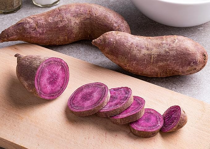 Food to Live Purple Sweet Potato Powder 12 Ounces – 100% Pure, Dried Raw, Yam Ube Powder Alternative, No Sugar Added, Vegan Bulk Superfood, For Cooking, Baking, Pastries, Desserts, & Food Coloring