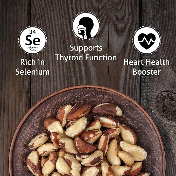 I’m A Nut Brazil Nuts, Dry Roasted, 64oz (4 lb) | No oil | No Herbicides Or Pesticides | Batch Tested Gluten & Peanut Free | Non GMO | No PPO | Vegan and Keto Friendly | Premium Quality | Made from 100% Natural Brazil Nuts