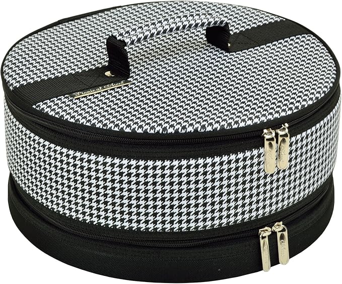 Picnic at Ascot Original Pie and Cake Carrier 12" Diameter- Designed & Quality Approved in the USA