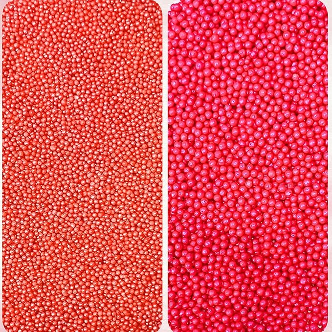 Confect Pretty in Pink Pearl Sprinkles Mix – Pink Sprinkles | Edible Baking Decorations for Cakes, Cupcakes, Cookies – Valentine’s Day & Anniversary Sprinkle Set – Pack of 5 | Vegan, Gluten-Free, Nut-Free, Soy-Free, Dairy-Free , Handcrafted Sprinkle- 5 Oz