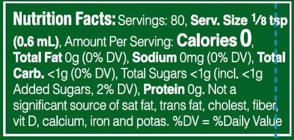 Whole Earth Stevia & Monk Fruit Liquid Sweetener, Original, 1.62 Fl Oz (Pack of 2)